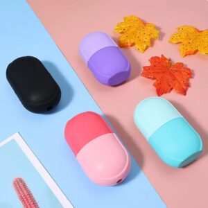 Silicone Ice Roller for Face – Skin Massage with Cap