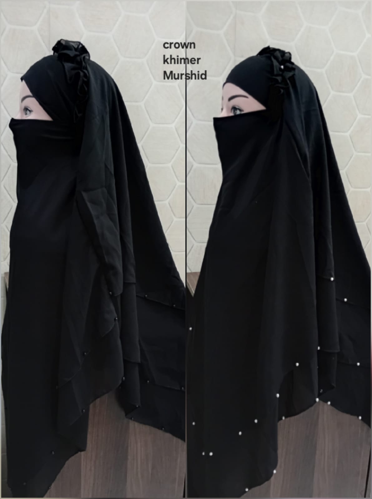 Crown Khimar Hijab – Full Coverage Modest Islamic Wear