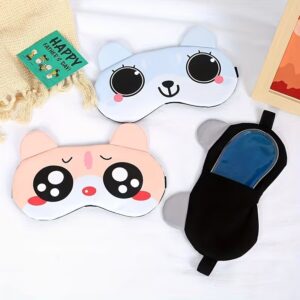 Cute Cartoon Sleep Mask – Soft Eye Mask for Comfortable Sleep