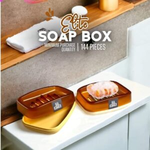Elite Elegant Soap Dish – Stylish Bathroom Soap Holder