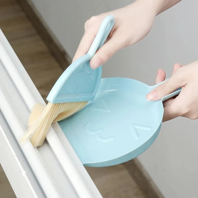 Multi-Purpose Mini Broom and Dustpan