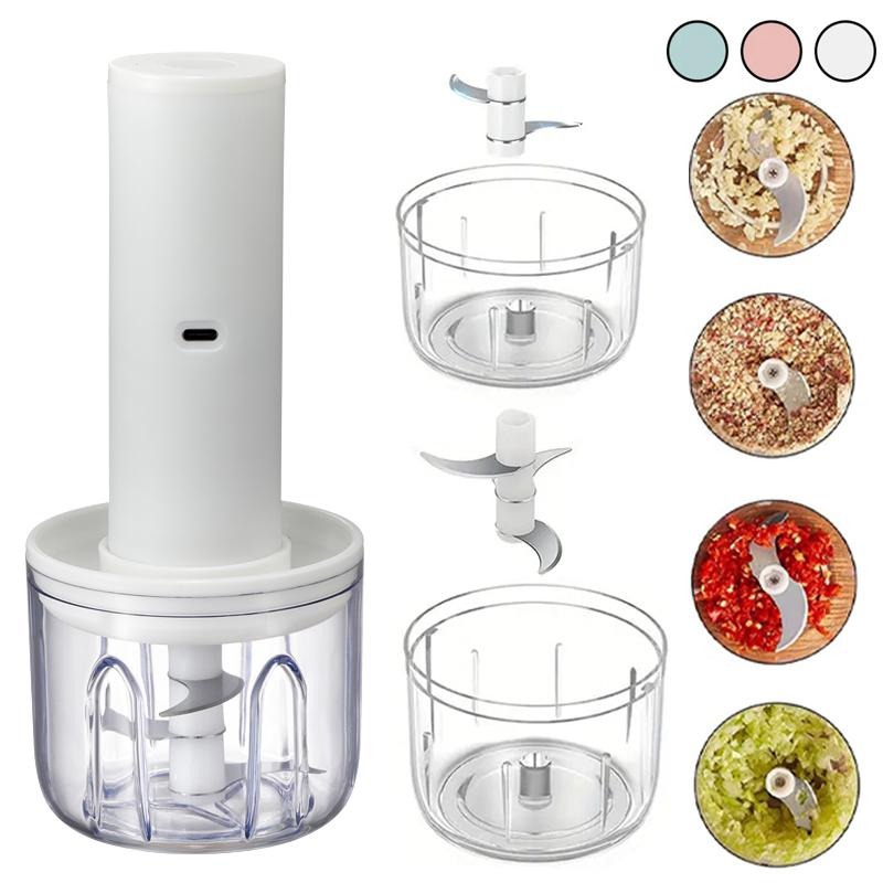 Portable Electric Garlic Press / Garlic Chopper
