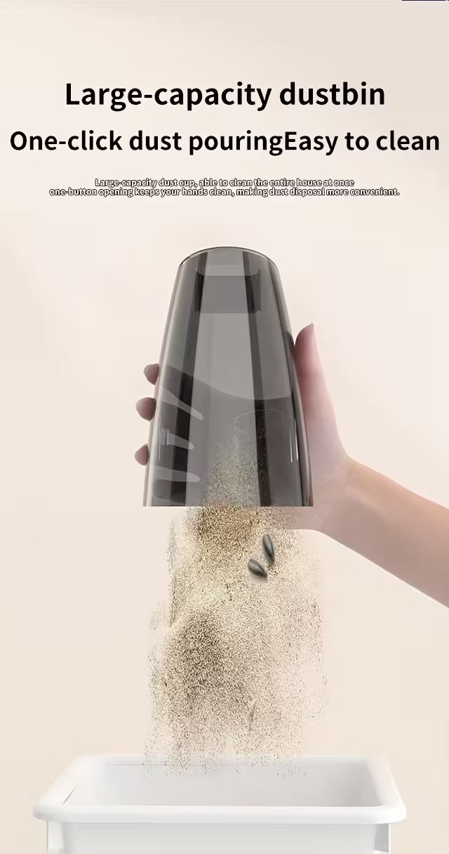 Rechargeable Wireless Suction Vacuum Cleaner (4500PA)