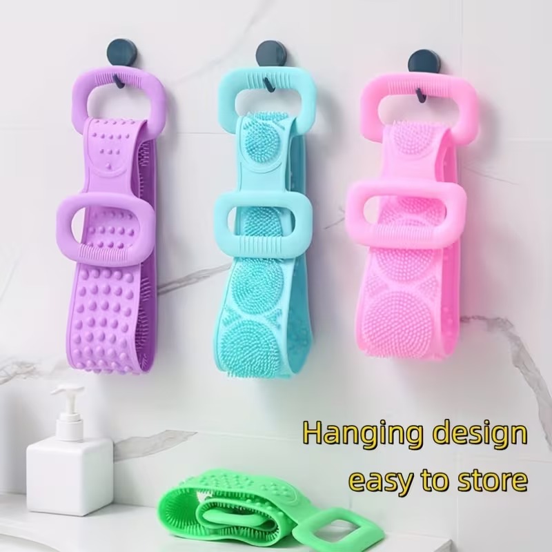 Silicone Back Scrubbing Bath Belt