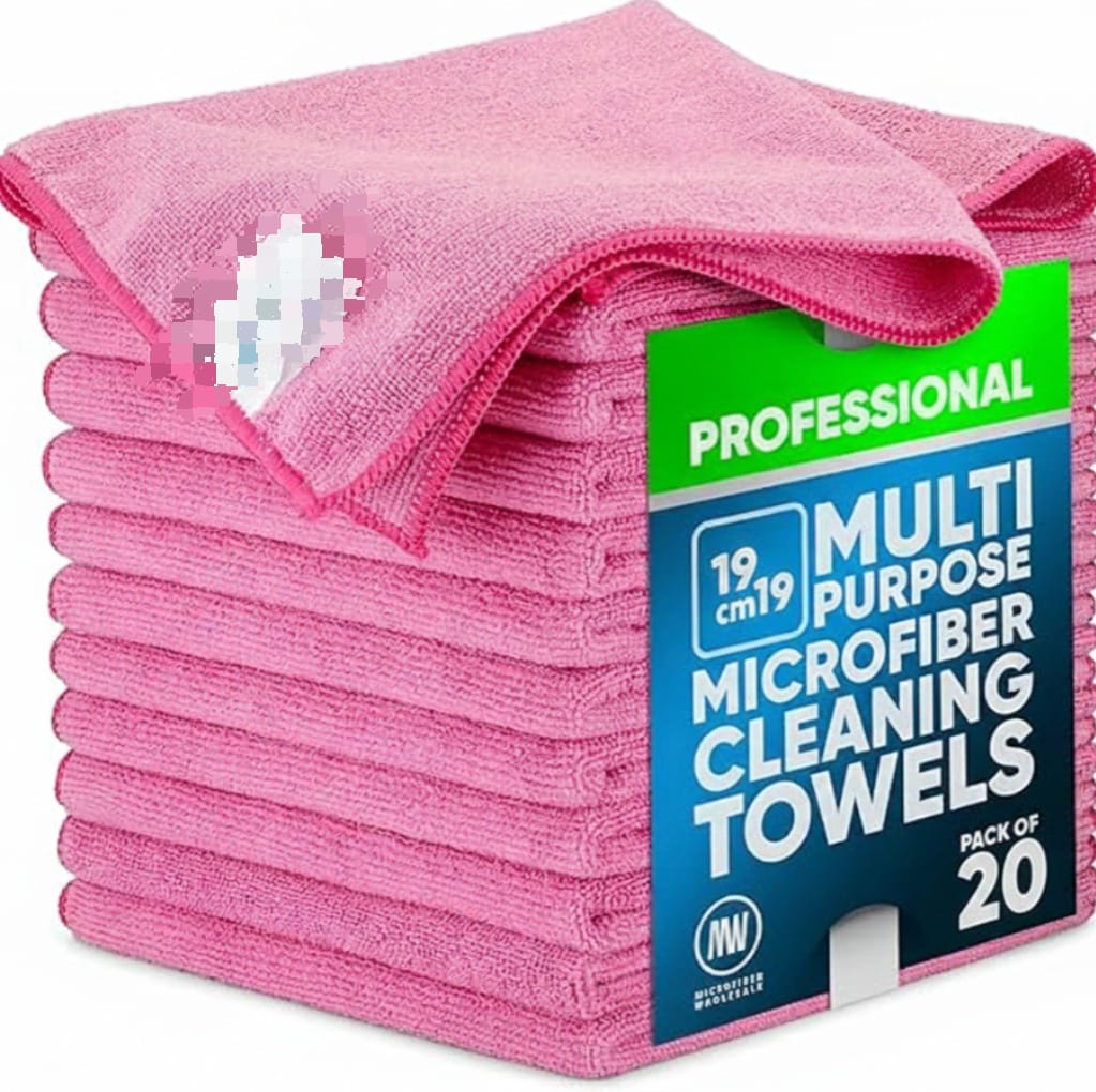 Microfiber Fabric Cleaning Towels Set